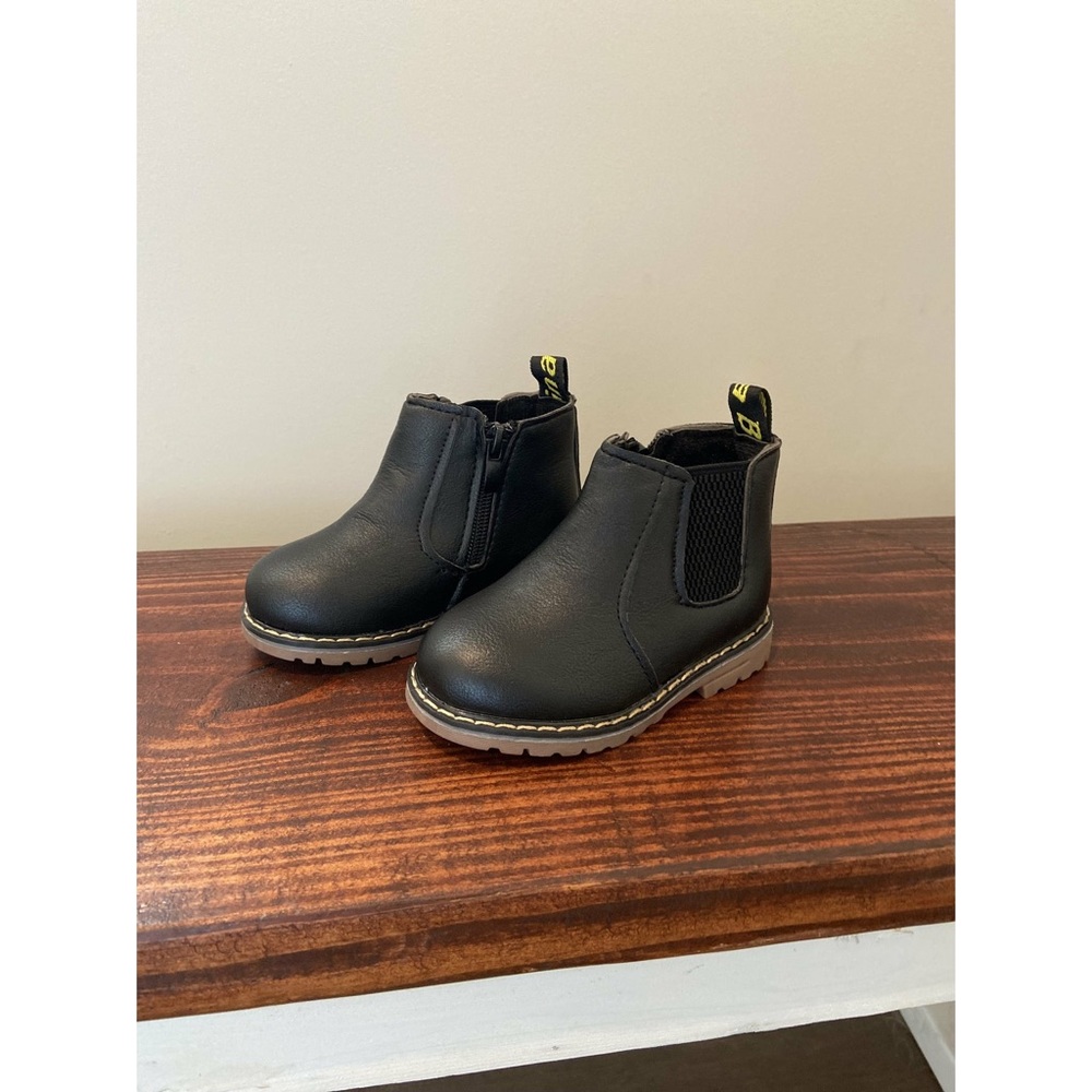 Black Martin boots